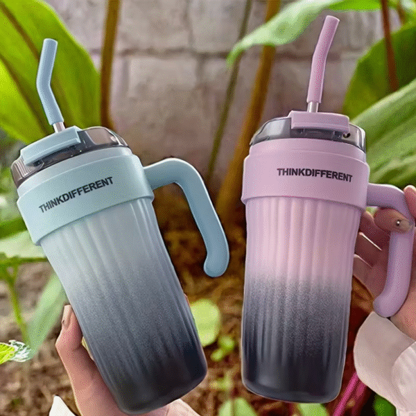 Imported 860ml SUS 316 Stainless Steel Insulated Hot and Cold Tumbler Gradient Tumbler for Girls